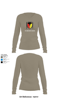 9th Comm Service company 88104614 Women's Long Sleeve V-neck Shirt - 62
