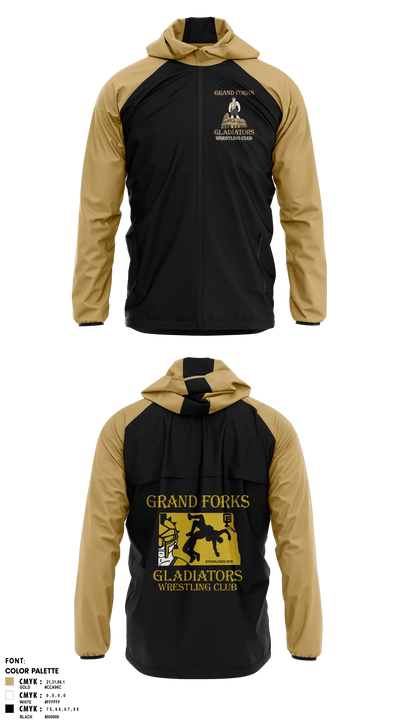 Gladiators Wrestling Club 89739308 Windbreaker - 41
