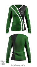 Green Grace Lawn Care and Landscaping 19797336 Women's Long Sleeve V-neck Shirt - 121