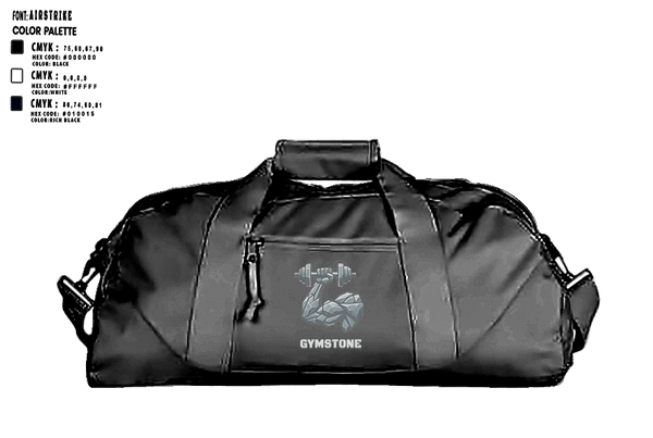 Duffle Bag, GymStone, , Teamtime, Team time, sublimation, custom sports apparel, team uniforms, spirit wear, spiritwear, sports uniforms, custom shirts, team store, custom team store, fundraiser sports, apparel fundraiser