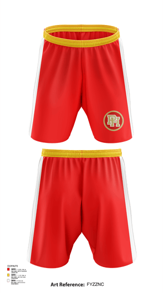 Athletic Shorts With Pockets, Penn Hills High School Cheer, Cheer, Teamtime, Team time, sublimation, custom sports apparel, team uniforms, spirit wear, spiritwear, sports uniforms, custom shirts, team store, custom team store, fundraiser sports, apparel fundraiser