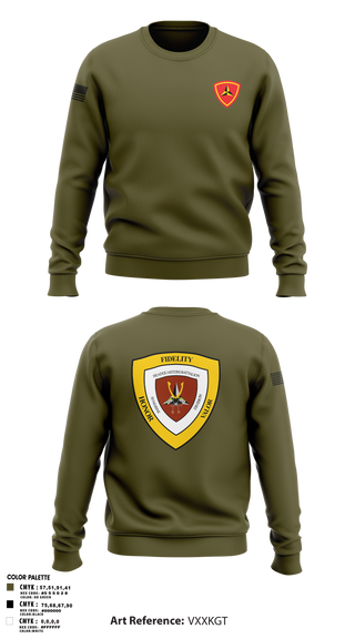 Crew Neck Sweatshirt, HQBN 3D MARDIV, Marines, Teamtime, Team time, sublimation, custom sports apparel, team uniforms, spirit wear, spiritwear, sports uniforms, custom shirts, team store, custom team store, fundraiser sports, apparel fundraiser