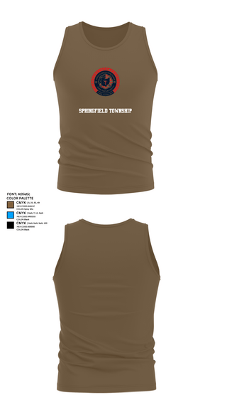 Tank Top, Springfield Township, , Teamtime, Team time, sublimation, custom sports apparel, team uniforms, spirit wear, spiritwear, sports uniforms, custom shirts, team store, custom team store, fundraiser sports, apparel fundraiser