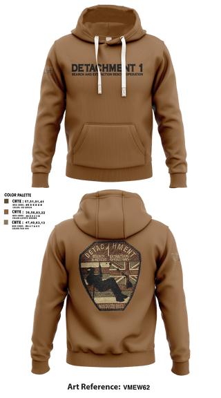 Hoodie, Detachment 1, Air Force, Teamtime, Team time, sublimation, custom sports apparel, team uniforms, spirit wear, spiritwear, sports uniforms, custom shirts, team store, custom team store, fundraiser sports, apparel fundraiser