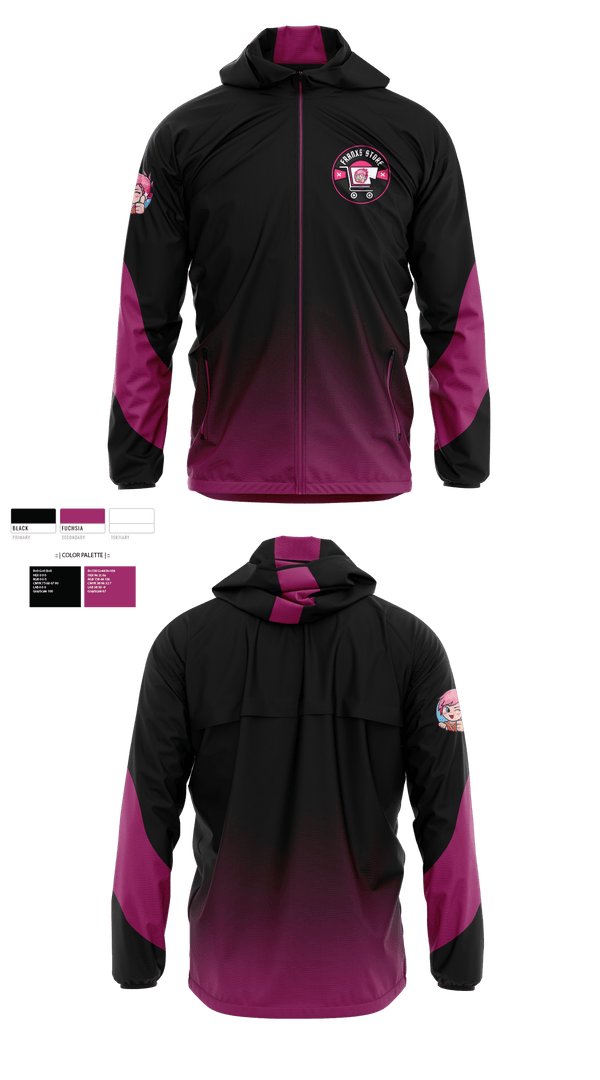 Windbreaker, Francs Store, E-Sports, Teamtime, Team time, sublimation, custom sports apparel, team uniforms, spirit wear, spiritwear, sports uniforms, custom shirts, team store, custom team store, fundraiser sports, apparel fundraiser