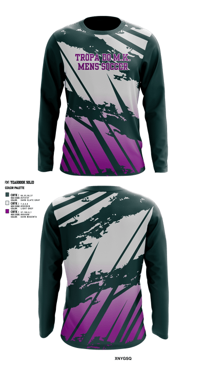 Tropa do M.K. 42317650 Long Sleeve Performance Shirt - 1
