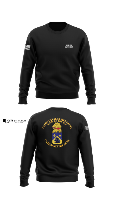 HHT 102 CAV 64031917 Crew Neck Sweatshirt - 3