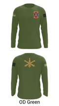 10th Army Air and Missile Command 85697191 Long Sleeve Performance Shirt - 46