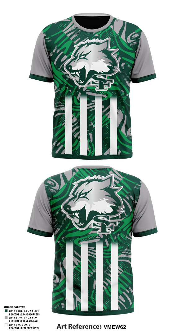 Short Sleeve Performance Shirt, Edmond Santa Fe High School Football, Football, Teamtime, Team time, sublimation, custom sports apparel, team uniforms, spirit wear, spiritwear, sports uniforms, custom shirts, team store, custom team store, fundraiser sports, apparel fundraiser