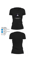 Grantsburg High School Cross Country 39267842 Women's Short Sleeve V-neck Shirt - 37