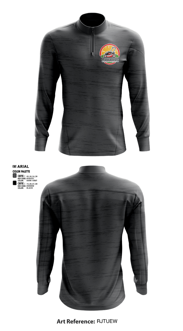 Quarter Zip Jacket, Mowbros, , Teamtime, Team time, sublimation, custom sports apparel, team uniforms, spirit wear, spiritwear, sports uniforms, custom shirts, team store, custom team store, fundraiser sports, apparel fundraiser