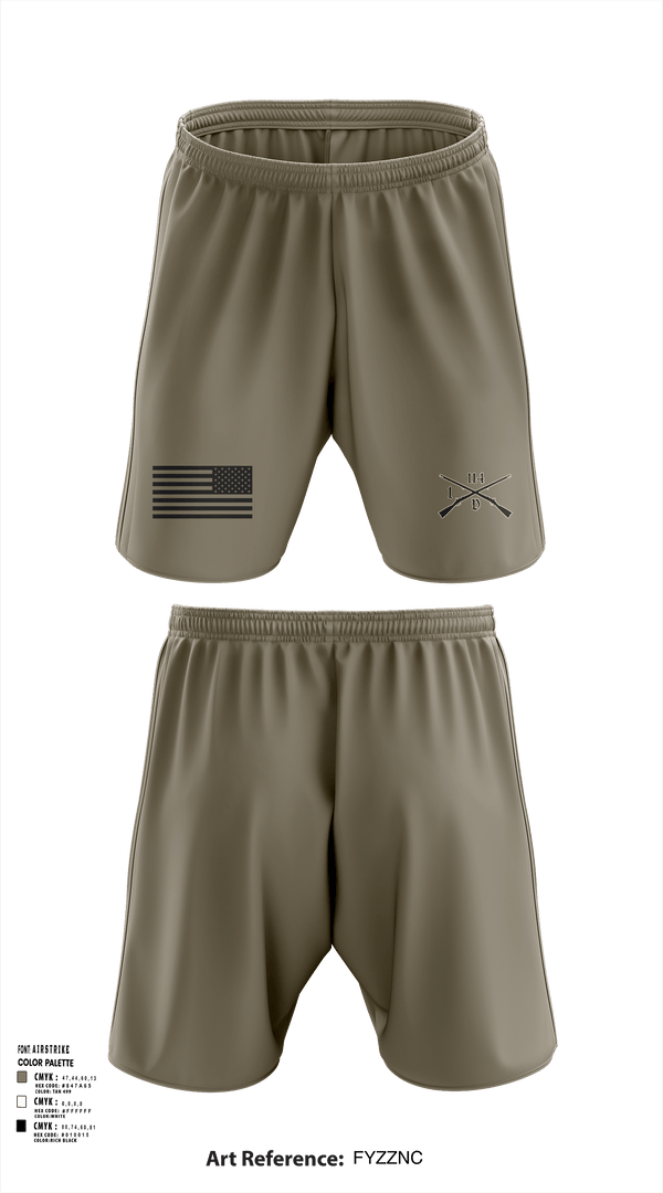 Athletic Shorts With Pockets, D-co 1-114th, Army, Teamtime, Team time, sublimation, custom sports apparel, team uniforms, spirit wear, spiritwear, sports uniforms, custom shirts, team store, custom team store, fundraiser sports, apparel fundraiser