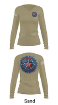 Defenders of the Coast 55922542 Women's Long Sleeve V-neck Shirt - 97