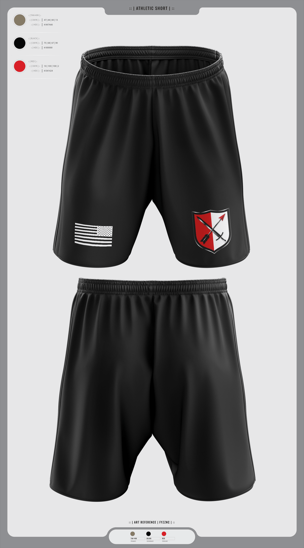 Athletic Shorts With Pockets, 31st Chemical Brigade, Army, Teamtime, Team time, sublimation, custom sports apparel, team uniforms, spirit wear, spiritwear, sports uniforms, custom shirts, team store, custom team store, fundraiser sports, apparel fundraiser