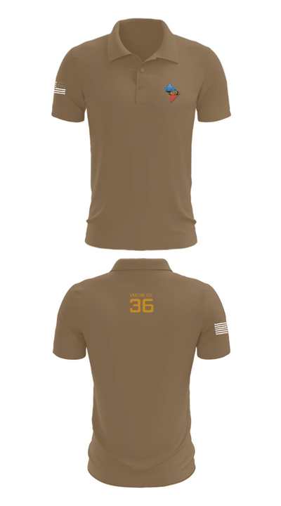 Rescue Engine 56DCFD RTC407 9148046 Short Sleeve Performance Polo - 7