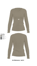 CRT 74548818 Women's Long Sleeve V-neck Shirt - 35