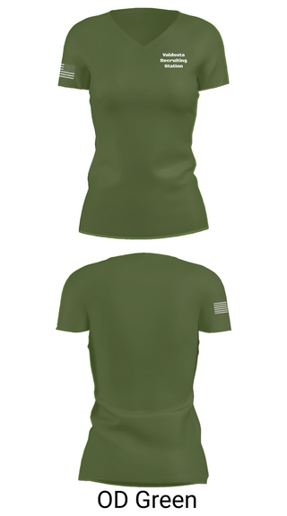 Womens Short Sleeve Vneck Shirt, Valdosta Recruiting Station, Army, Teamtime, Team time, sublimation, custom sports apparel, team uniforms, spirit wear, spiritwear, sports uniforms, custom shirts, team store, custom team store, fundraiser sports, apparel fundraiser