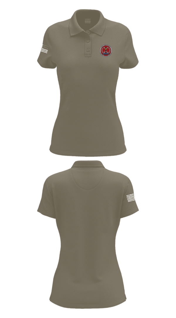 Women's Short Sleeve Performance Polo, 705 TRS, Air Force, Teamtime, Team time, sublimation, custom sports apparel, team uniforms, spirit wear, spiritwear, sports uniforms, custom shirts, team store, custom team store, fundraiser sports, apparel fundraiser