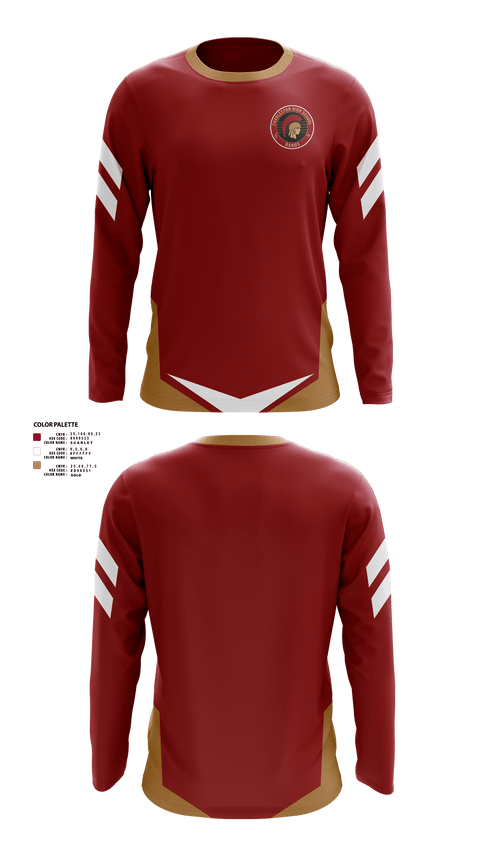 Long Sleeve Performance Shirt, Charleston High School Band, Spirit Store, Teamtime, Team time, sublimation, custom sports apparel, team uniforms, spirit wear, spiritwear, sports uniforms, custom shirts, team store, custom team store, fundraiser sports, apparel fundraiser