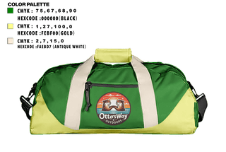 Duffle Bag, Otters Way Outdoors, , Teamtime, Team time, sublimation, custom sports apparel, team uniforms, spirit wear, spiritwear, sports uniforms, custom shirts, team store, custom team store, fundraiser sports, apparel fundraiser