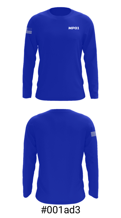 MPO1 73570100 Long Sleeve Performance Shirt - 3