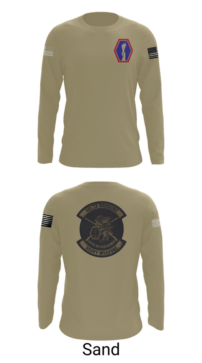 100th Battalion 442nd Infantry Delta dragons 60081058 Long Sleeve Performance Shirt 86