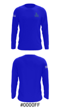 Central High School Baseball 17312070 Long Sleeve Performance Shirt - 18