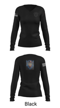 U.S. Army Recruiting Eau Claire 30738905 Women's Long Sleeve V-neck Shirt - 37