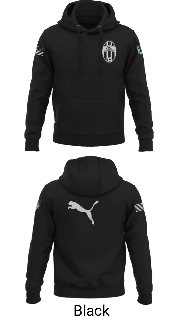 Hoodie, Ac Connecticut, Men's Soccer, Teamtime, Team time, sublimation, custom sports apparel, team uniforms, spirit wear, spiritwear, sports uniforms, custom shirts, team store, custom team store, fundraiser sports, apparel fundraiser