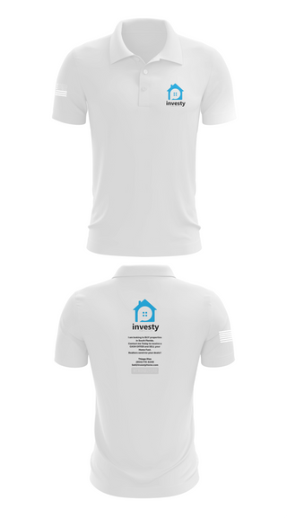 Short Sleeve Performance Polo, Investy, , Teamtime, Team time, sublimation, custom sports apparel, team uniforms, spirit wear, spiritwear, sports uniforms, custom shirts, team store, custom team store, fundraiser sports, apparel fundraiser