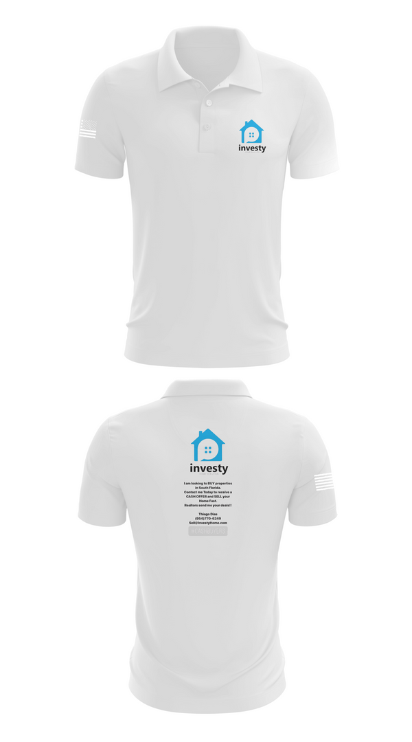 Short Sleeve Performance Polo, Investy, , Teamtime, Team time, sublimation, custom sports apparel, team uniforms, spirit wear, spiritwear, sports uniforms, custom shirts, team store, custom team store, fundraiser sports, apparel fundraiser