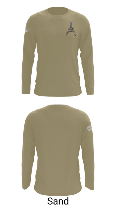 Grim Troop 61547522 Long Sleeve Performance Shirt - 86