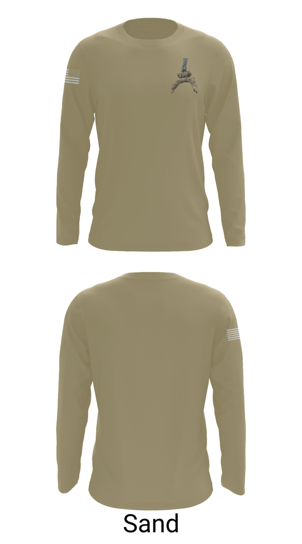 Long Sleeve Performance Shirt, Grim Troop, Army, Teamtime, Team time, sublimation, custom sports apparel, team uniforms, spirit wear, spiritwear, sports uniforms, custom shirts, team store, custom team store, fundraiser sports, apparel fundraiser