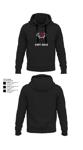 Hoodie, Dirty Deuce, , Teamtime, Team time, sublimation, custom sports apparel, team uniforms, spirit wear, spiritwear, sports uniforms, custom shirts, team store, custom team store, fundraiser sports, apparel fundraiser