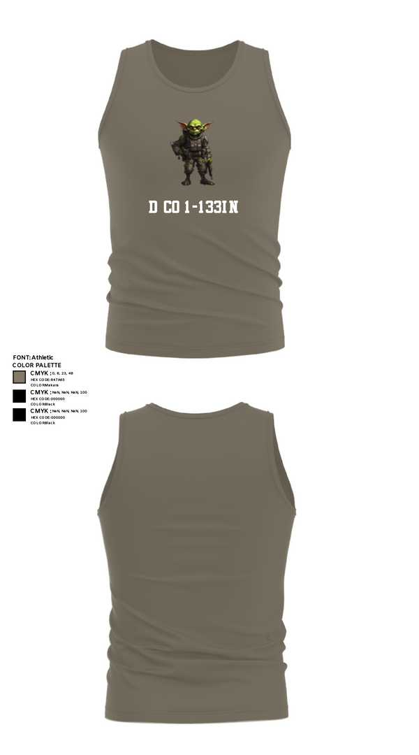Tank Top, D CO 1-133IN, , Teamtime, Team time, sublimation, custom sports apparel, team uniforms, spirit wear, spiritwear, sports uniforms, custom shirts, team store, custom team store, fundraiser sports, apparel fundraiser