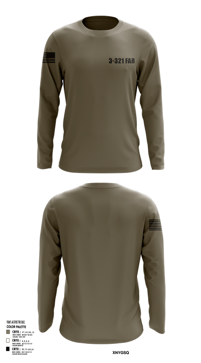 3-321 FAR 4438257 Long Sleeve Performance Shirt - 122