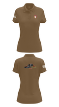 Charlie Battery, 1st Battalion 1st Air Defense Artillery Regiment 30470719 Women's Short Sleeve Performance Polo  - 15