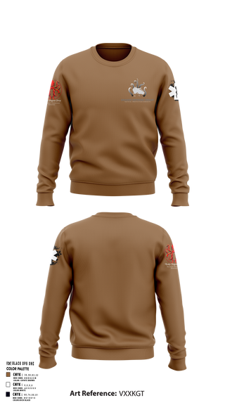 Crew Neck Sweatshirt, Kraken Defense Group, , Teamtime, Team time, sublimation, custom sports apparel, team uniforms, spirit wear, spiritwear, sports uniforms, custom shirts, team store, custom team store, fundraiser sports, apparel fundraiser