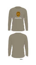 4th Law Enforcement Battalion Bravo Company 77737735 Long Sleeve Performance Shirt - 72