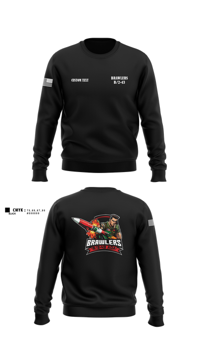 Brawlers 43013823 Crew Neck Sweatshirt - 2