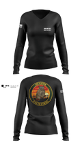 346 MP CO 3rd Platoon 43320857 Women's Long Sleeve V-neck Shirt - 5