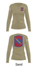 39th Infantry Brigade 34515329 Women's Long Sleeve V-neck Shirt - 97