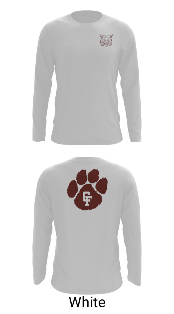Long Sleeve Performance Shirt, Cy-Fair High School Track, Track & Field, Teamtime, Team time, sublimation, custom sports apparel, team uniforms, spirit wear, spiritwear, sports uniforms, custom shirts, team store, custom team store, fundraiser sports, apparel fundraiser