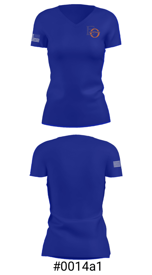 Women's Short Sleeve Vneck Shirt, East Orange County Little League, Baseball, Teamtime, Team time, sublimation, custom sports apparel, team uniforms, spirit wear, spiritwear, sports uniforms, custom shirts, team store, custom team store, fundraiser sports, apparel fundraiser