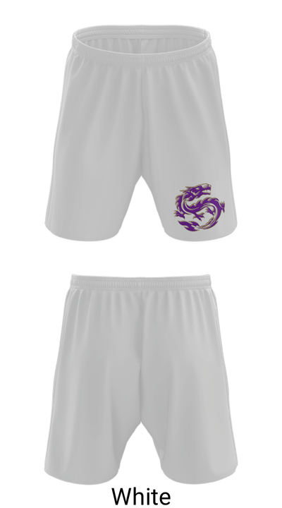 Junction City High School Cheer 88284888 Athletic Shorts With Pockets - 1