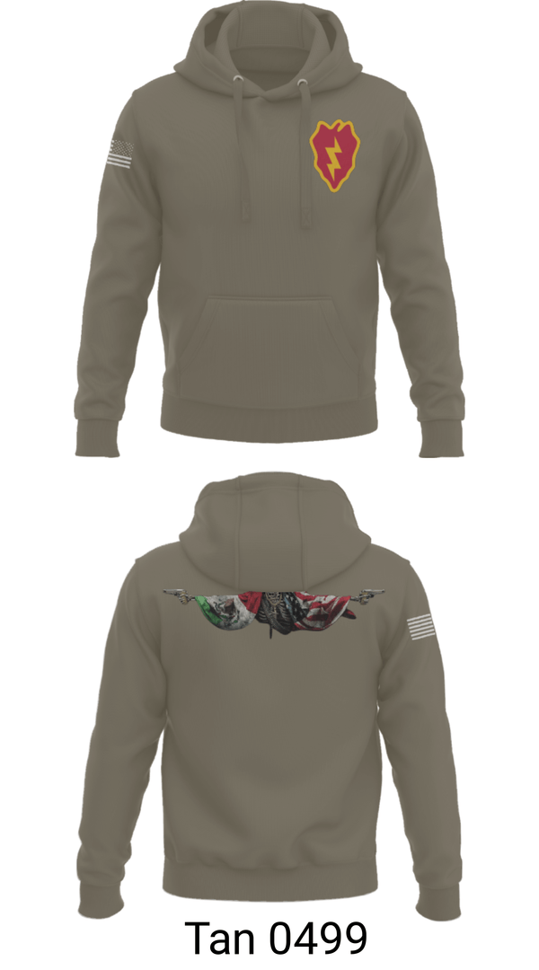 Hoodie, 25th ID, Army, Teamtime, Team time, sublimation, custom sports apparel, team uniforms, spirit wear, spiritwear, sports uniforms, custom shirts, team store, custom team store, fundraiser sports, apparel fundraiser