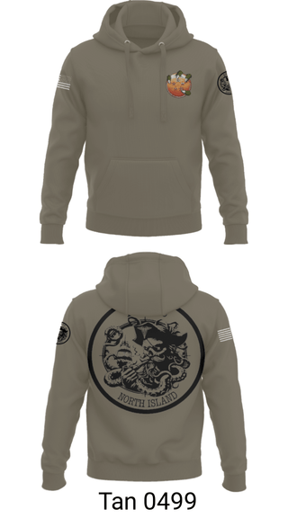 Hoodie, USS MAKIN ISLANDC5 MKI, Navy, Teamtime, Team time, sublimation, custom sports apparel, team uniforms, spirit wear, spiritwear, sports uniforms, custom shirts, team store, custom team store, fundraiser sports, apparel fundraiser