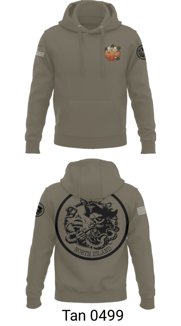 Hoodie, USS MAKIN ISLANDC5 MKI, Navy, Teamtime, Team time, sublimation, custom sports apparel, team uniforms, spirit wear, spiritwear, sports uniforms, custom shirts, team store, custom team store, fundraiser sports, apparel fundraiser