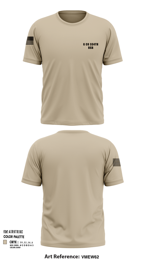 Short Sleeve Performance Shirt, G Co 334th BSB, National Guard, Teamtime, Team time, sublimation, custom sports apparel, team uniforms, spirit wear, spiritwear, sports uniforms, custom shirts, team store, custom team store, fundraiser sports, apparel fundraiser