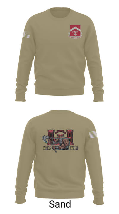 937th CEC-A, 40th BEB 9516475 Crew Neck Sweatshirt - 85